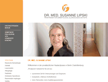 Tablet Screenshot of hautarzt-privatpraxen-berlin.de